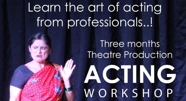 Three Months Theatre Production Acting Workshop